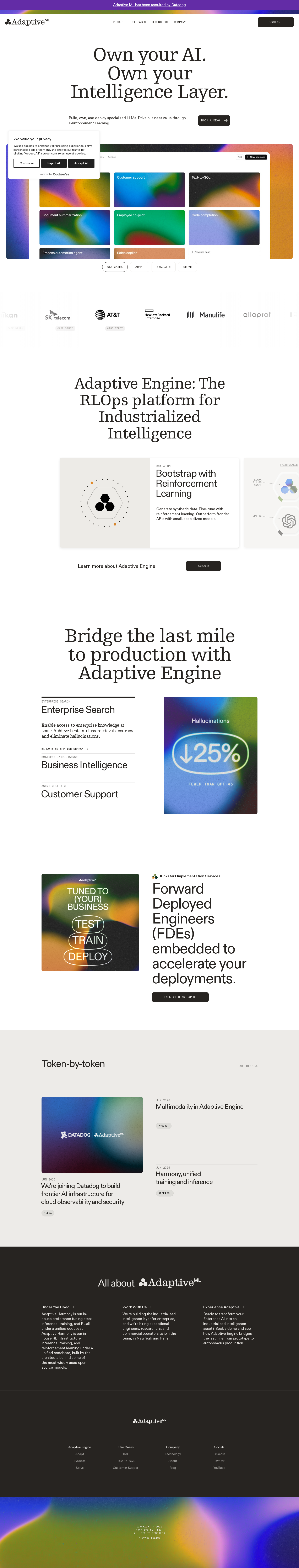 Adaptive ML