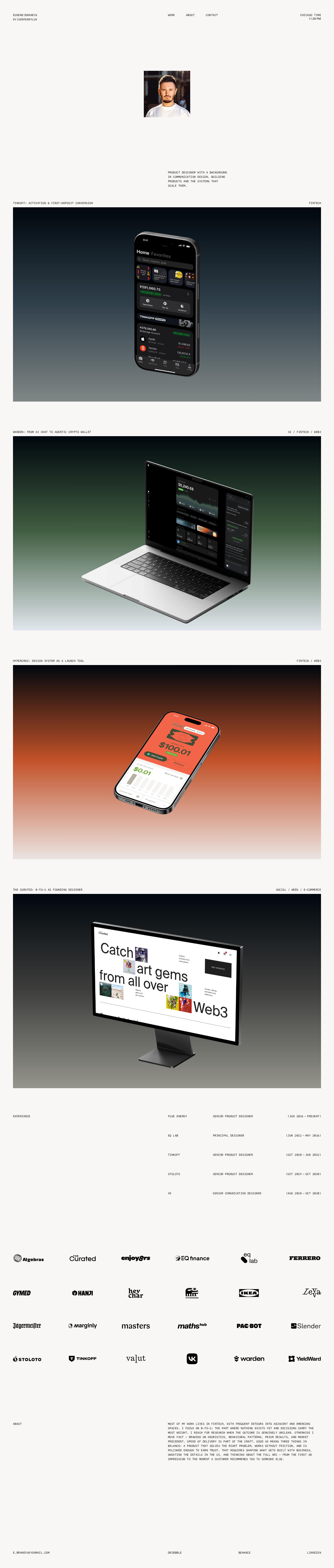 Eugene Serpokrylov — Product Designer