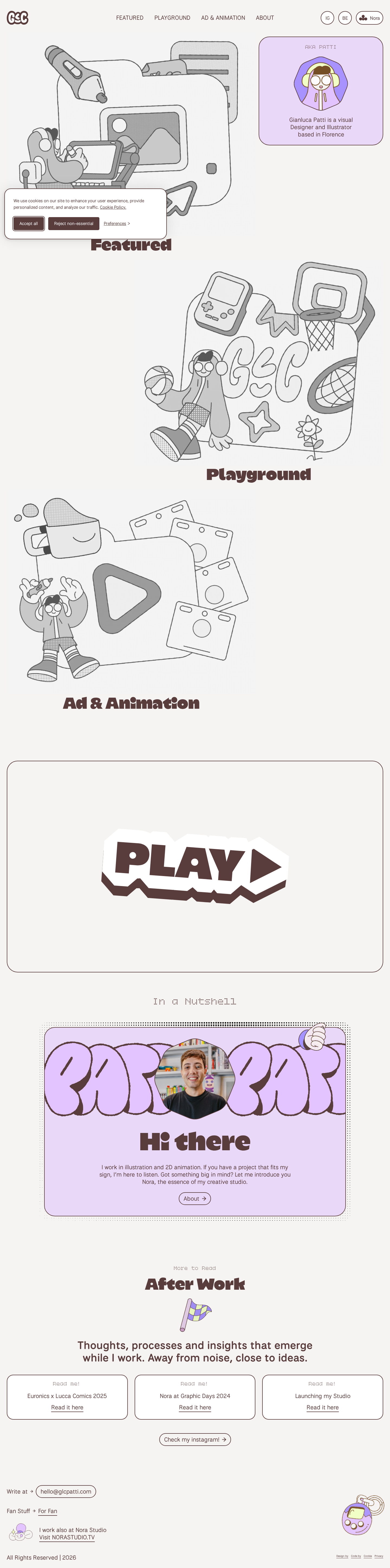 Gianluca Patti | Gianluca Patti — Illustrator & 2D Animator