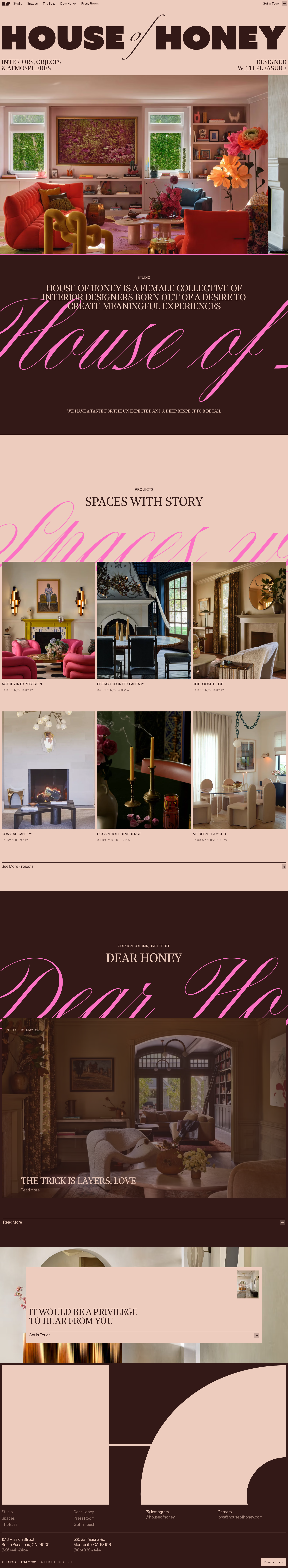 House of Honey | Interior Design Studio