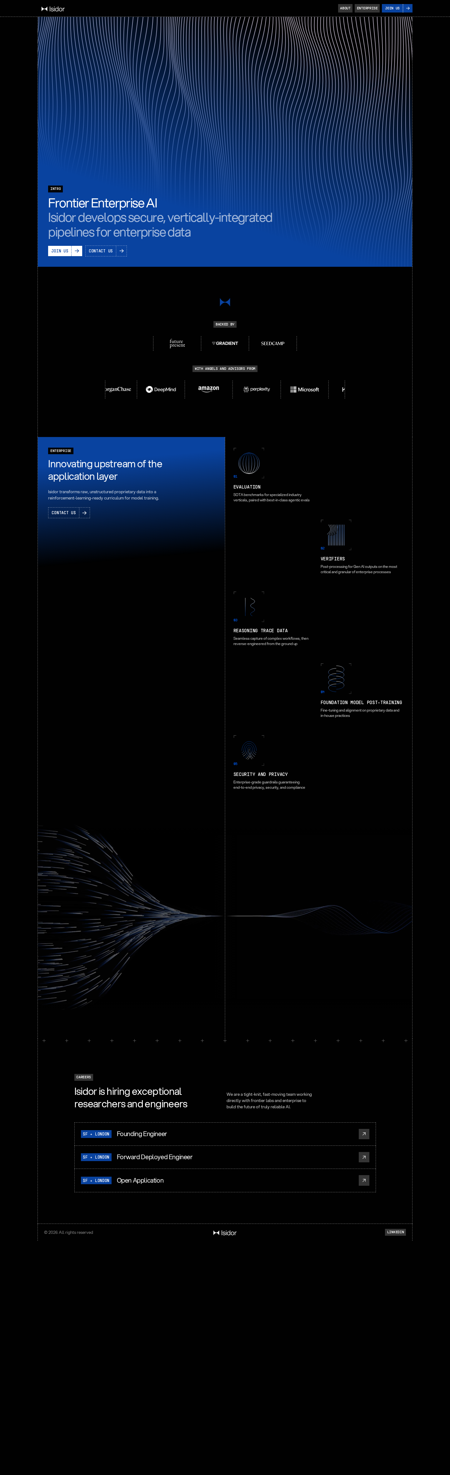 Isidor | Frontier Enterprise AI