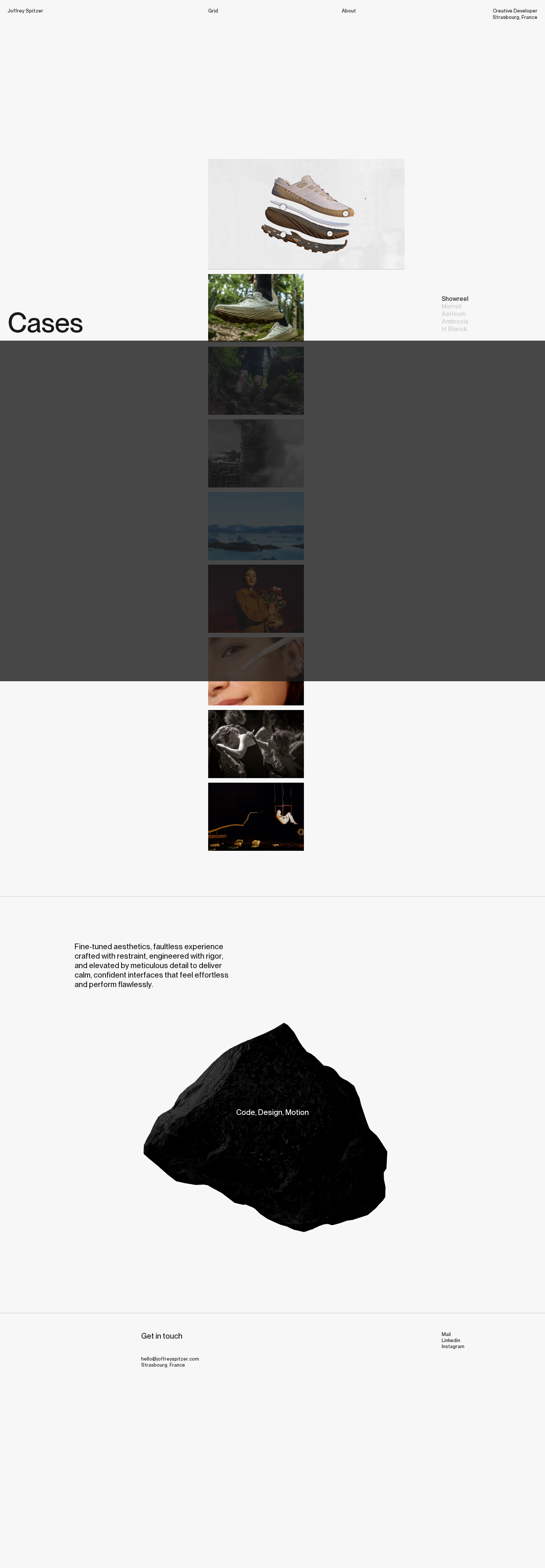 Joffrey Spitzer | Creative Front-end Developer