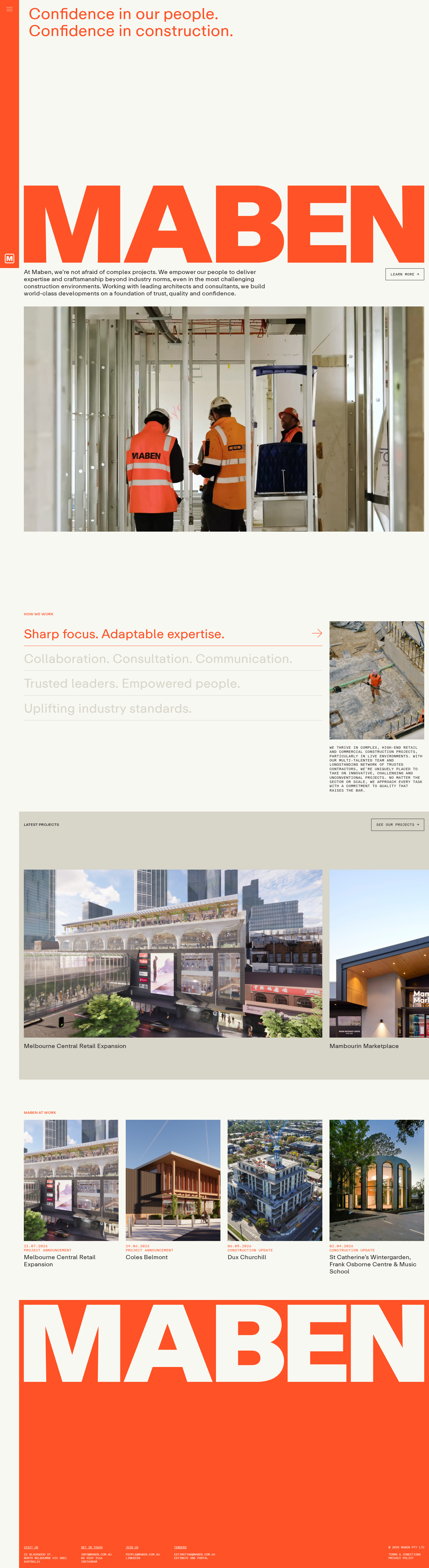 Maben – Specialist commercial construction firm