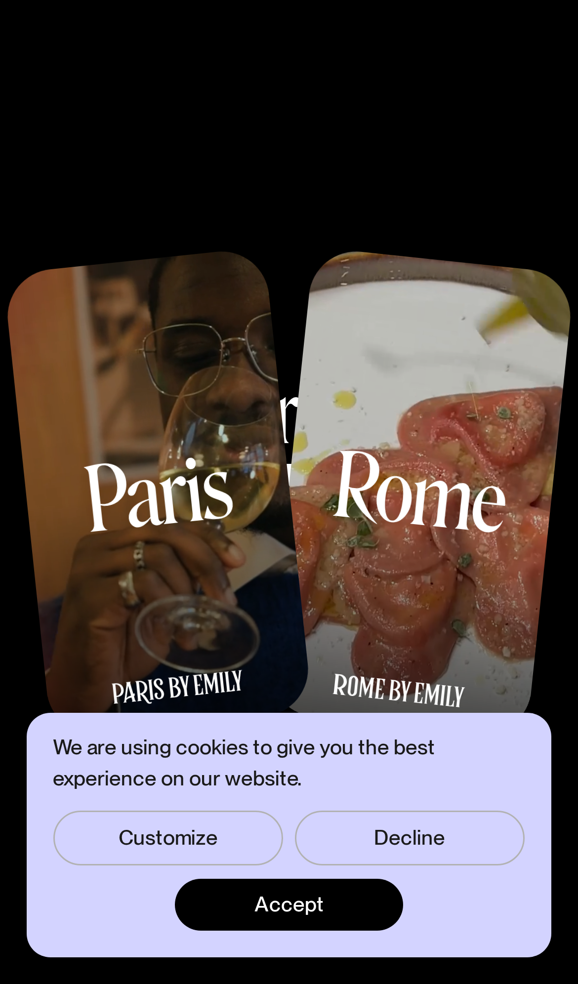 Emily in Paris Experiences | Tours in Paris & Rome