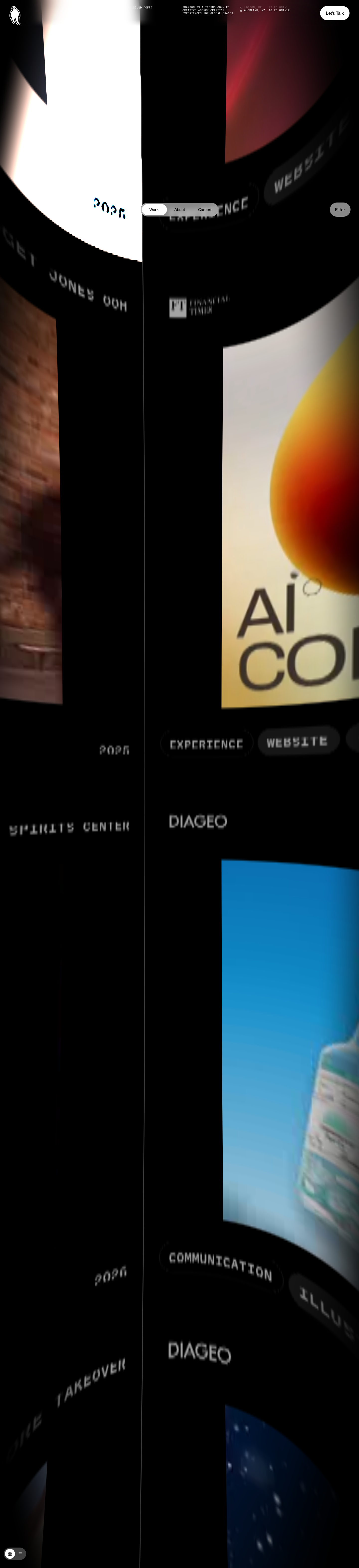 Phantom Studios — Technology Creative Agency — London and Auckland