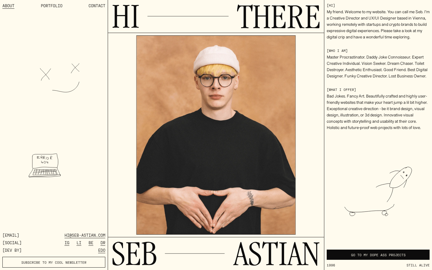 Creative Director & Digital Designer | seb-astian