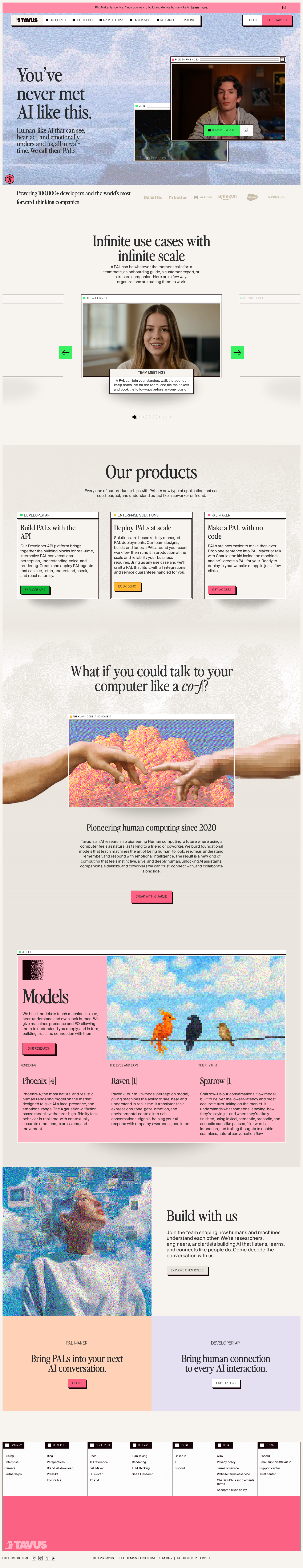 Tavus: The Human Computing Company