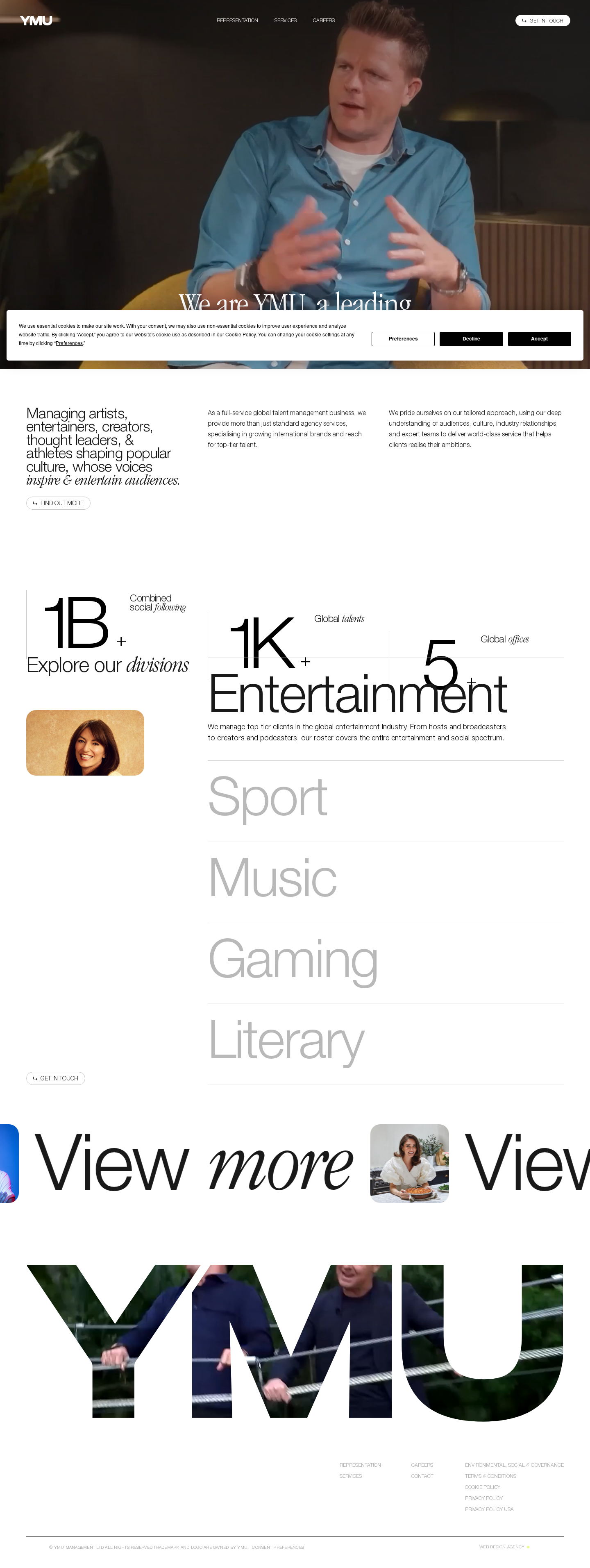 YMU | Elite Talent Management Agency